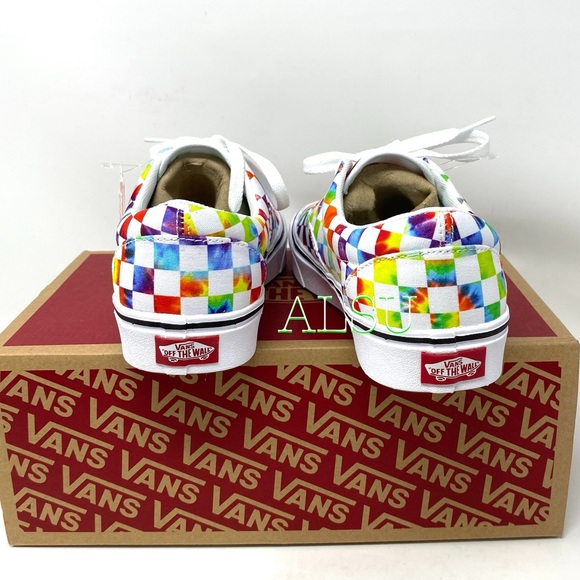 💖MEGA SALE💖VANS Comfycush Era Tie Dye  Mens Checkerboard Multi   VN0A3WM9WWX - Picture 6 of 9